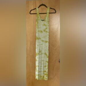 ENZA COSTA tie dye midi dress